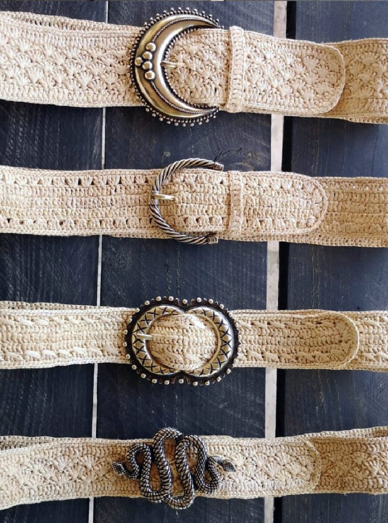 ceinture crochetée